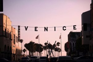 Venice CA entrance sign